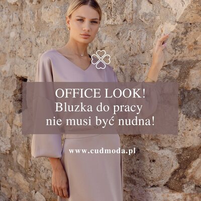 Office look: bluzka do pracy wcale nie musi być nudna! ✨

Eleganckie i stylowe, a przy tym wygodne - nasze bluzki do pracy to idealny sposób, żeby codzienny biurowy look nabrał charakteru. 💼
Wybieraj spośród klasycznych modeli z ciekawymi detalami, delikatnych wzorów, falbanek czy modnych rękawów - bo praca nie oznacza rezygnacji ze stylu!

 💡 Łącz je z eleganckimi spodniami, ołówkowymi spódnicami lub marynarkami - stworzysz look, który robi wrażenie od pierwszego dnia w biurze. 

#cudmoda #officelook #bluzkadamska #eleganckabluzka