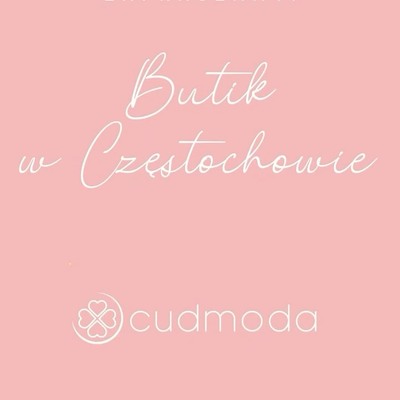 Częstochowo! 👋 Właśnie otworzyliśmy nasz pierwszy sklep stacjonarny! Zapraszamy po stylizacje last minute na Święta i Sylwestra! 🎄✨

📍 Częstochowa, ul. Krakowska 45/83, Park Handlowy WARTA
🕑 Pn.-pt. 10:00-18:00
🕑 Sb. 10:00-14:00

#cudmoda #czestochowa #butikczestochowa #sukienkiczestochowa
