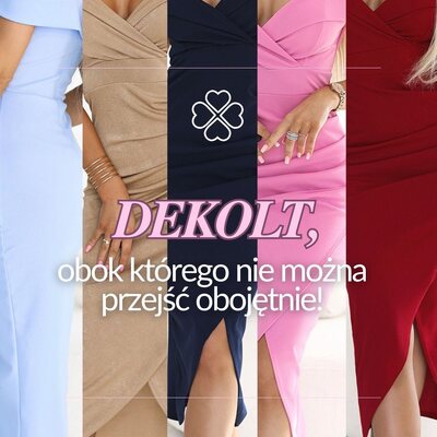 Dekolt, który robi wrażenie! ❤️ Ta sukienka to kwintesencja kobiecości – odkryte ramiona, pięknie wyprofilowany krój i długość midi, która pasuje na każdą okazję. Jest lekka, wygodna i stylowa. Możesz ją założyć na ważne wyjście, letnie przyjęcie albo po prostu… gdy chcesz wyglądać i czuć się wyjątkowo. 🥰

Dostępna w wielu kolorach – wybierz ten, który najlepiej podkreśla Twój styl. 😉

#cudmoda #sukienka #sukienki #stylowakobieta #modadamska #stylizacje #stylizacje