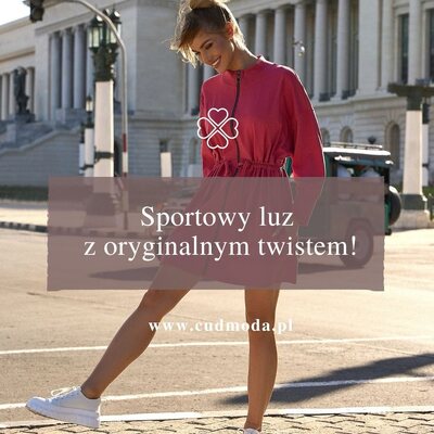 Sportowy luz w kobiecym wydaniu 😍

Wygodna, stylowa i teraz aż 40% taniej ❤️ Ten model łączy swobodny charakter z detalami, które robią różnicę. Luźny fason zapewnia komfort noszenia, a oryginalne wycięcia na plecach dodają całości wyjątkowego charakteru i przyciągają spojrzenia 💫

To idealna propozycja na dni, kiedy chcesz czuć się wygodnie, ale nadal wyglądać świetnie 😉

#cudmoda #sukienka #sukienkanalato #sukienki