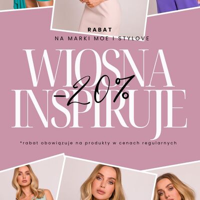 -20% na produkty marek MOE i Stylove! 🔥 Czas na odświeżenie garderoby? 😉 Teraz masz idealną okazję! Skorzystaj z wyjątkowo niskich cen i wybierz coś dla siebie! 🥰

→ www.cudmoda.pl

#cudmoda #przecena #sukienki #sukienka #kombinezon #kombinezondamski #odzieżdamska