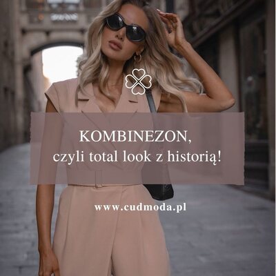 #CUDgirls, znacie historię kombinezonów damskich? 👀✨

Z czasem podbiły świat mody i stały się symbolem nowoczesnej elegancji oraz wygody 💫

Nic dziwnego - kombinezon potrafi stworzyć kompletną stylizację w kilka sekund. Jest efektowny, wygodny i sprawdza się na wiele okazji ❤️

Przesuń w bok i poznaj krótką historię kombinezonów, a przy okazji zobacz nasze wybrane modele 👌✨

#cudmoda #kombinezon #kombinezondamski #modadamska