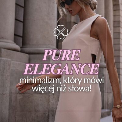 Minimalizm, który przyciąga spojrzenia! ♥️ Czasem mniej znaczy więcej… ale z efektem WOW! ✨ Prosta, ale z charakterem – dla kobiet, które cenią minimalizm, ale nie lubią nudy.

✔ Klasyczny, ponadczasowy fason – zawsze w trendach
✔ Subtelne wycięcia na bokach – dodają nuty zmysłowości, ale ze smakiem
✔ Beżowy odcień – pasuje na każdą okazję i do każdej stylizacji
✔ Idealna na wiosenne i letnie wyjścia – randkę, kolację czy spotkanie z przyjaciółkami

#cudmoda #sukienka #beżowasukienka #sukienkamini #pureelegance #modadamska
#minimalistycznamoda