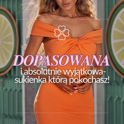 Letni must-have w super cenie! 🍊 Ta dopasowana sukienka z przeplotem w dekolcie to kwintesencja wakacyjnego stylu – kobieca, zmysłowa i maksymalnie wygodna. Soczysty pomarańczowy kolor podkreśla opaleniznę, a fason idealnie dopasowuje się do sylwetki. 😍 Teraz kupisz ją 33% taniej w ramach naszej letniej wyprzedaży! 🔥

#cudmoda #sukienka #sukienki #modadamska #stylowakobieta #wyprzedaz #letniawyprzedaż