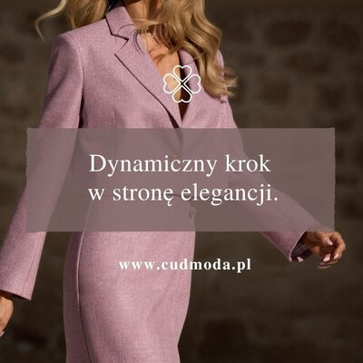 Krótka marynarka i spódniczka mini to duet, który przyciąga spojrzenia od pierwszego momentu 💫

Razem tworzą spójną, kobiecą stylizację, ale równie świetnie wyglądają noszone osobno. Dzięki temu z jednego kompletu możesz stworzyć wiele zupełnie różnych outfitów ✨

Elegancki, nowoczesny i pełen charakteru - dokładnie taki, jak lubimy najbardziej ❤️

#cudmoda #spodniczka #marynarkadamska #stylowakobieta