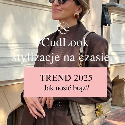 Jak nosić brąz? 🤎 Ten kolor to nowa klasyka sezonu — ponadczasowy, ale z charakterem.

Zestaw go z kolorem, by dodać energii ⚡
Połącz z printem – dla odrobiny luzu 🖤
Z jeansem – zawsze na czasie 👖
Albo postaw na total look i pokaż, że brąz potrafi błyszczeć ✨ 

#cudmoda #brązowytotallook #stylowakobieta #stylizacje #modoweinspiracje #modadamska