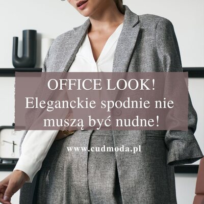Czas na office look! 😎 
Eleganckie spodnie to połączenie klasyki z nowoczesnym stylem – idealne na spotkania, prezentacje i każdy dzień w pracy, kiedy chcesz czuć się pewnie i komfortowo. 💼✨
Od klasycznych cygaretek, przez spodnie palazzo, po modne modele z wysokim stanem – mamy fasony, które pasują do każdej sylwetki i każdej biurowej sytuacji. Sprawdź na www.cudmoda.pl 🌸

#cudmoda #spodniedamskie #officelook #modabiurowa