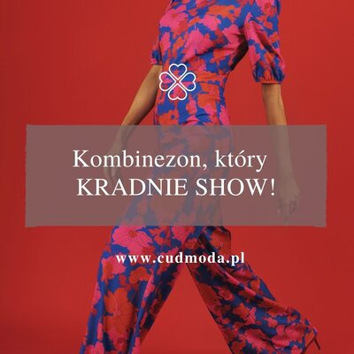 Kombinezon, który kradnie show! 🔥

Jeśli szukasz modelu, który po prostu robi wrażenie - ten kombinezon jest właśnie dla Ciebie! Efektowny nadruk, subtelne wycięcie na plecach i lekkość fasonu sprawiają, że to propozycja zarówno na specjalne wyjścia, jak i stylizacje, które mają przyciągać spojrzenia 👀

#cudmoda #kombinezon#modadamska #stylowakobieta