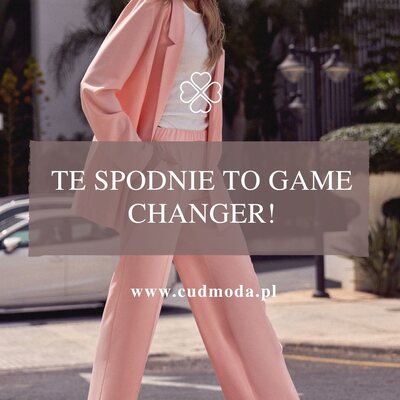 #CUDgirls, te spodnie to prawdziwy game changer! ✨

Klasyka, która podnosi każdą stylizację na wyższy poziom 😍 Komfortowe, eleganckie i tak uniwersalne, że pokochasz je od pierwszego założenia. Idealne do biura, na spotkanie z przyjaciółmi czy weekendowe wyjście - jedna para, wiele możliwości! 🥰

#cudmoda #spodniedamskie #modnamama #modadamska