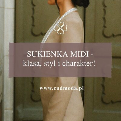 Sukienki midi na każdą okazję 🤍 To ten fason, który zawsze się sprawdza. Sukienki midi łączą wygodę z elegancją i dają nieograniczone możliwości stylizacji ✨

Założysz je do pracy, na rodzinne uroczystości, spotkanie z przyjaciółmi czy wieczorne wyjście. Wystarczy zmienić dodatki, by dopasować je do okazji 💫

#cudmoda #sukienka #sukienkamidi #modadamska