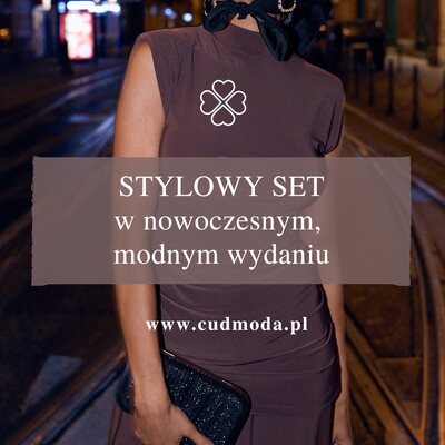 Jeden komplet, wiele możliwości! ❤️

Ten zestaw z marszczoną bluzką i szerokimi spodniami to definicja wygodnej elegancji. Prosty, ale wyrazisty krój sprawia, że nie potrzebujesz wielu dodatków, by wyglądać stylowo.

✨ Marszczenie subtelnie modeluje sylwetkę
✨ Asymetryczna bluzka dodaje charakteru
✨ Szerokie spodnie zapewniają swobodę ruchów i świetnie układają się w ruchu

Noś go razem lub osobno – na co dzień, do pracy albo na wyjątkowe okazje.

#cudmoda #kompletdamski #bluzkadamska #spodniedamskie #modadamska