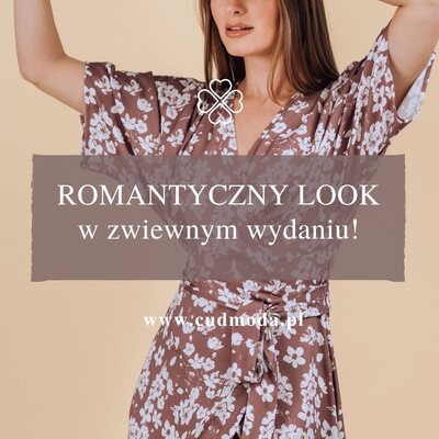 Romantyczny look w zwiewnym wydaniu ✨

Lekki materiał, kobiecy print i długość maxi, która pięknie porusza się przy każdym kroku 💫
Kopertowy fason subtelnie podkreśla talię i sprawia, że całość wygląda niezwykle lekko i stylowo. Delikatna, wygodna i pełna kobiecego charakteru 👌

#cudmoda #sukienka #sukienki #modadamska
