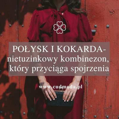 Elegancja w nowoczesnym wydaniu! ❤️
Ten bordowy kombinezon z wiązaną kokardą to połączenie klasy i kobiecości 🎀
Idealny na wyjątkowe okazje — podkreśla talię, wysmukla sylwetkę i robi efekt wow!

💃 Noś go z ulubionymi szpilkami i delikatną biżuterią – reszta zrobi się sama.

#cudmoda #kombinezon #kombinezondamski #modadamska #stylowakobieta #stylizacje