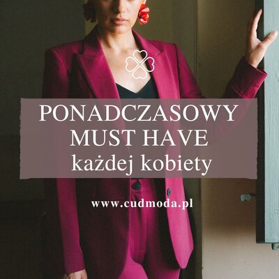 Ponadczasowy must‑have w szafie każdej kobiety! ✨
Ta bordowa marynarka damska to klasyka, która nigdy nie wychodzi z mody. Idealna do biura, na spotkanie biznesowe, a nawet na wieczorne wyjście.

Połącz ją ze spodniami z tej samej kolekcji i stwórz stylowy garnitur damski, który podkreśli sylwetkę i doda pewności siebie 💼💃 Minimalistyczne dodatki lub złota biżuteria – i gotowe! Elegancja w najczystszej formie.

#cudmoda #marynarkadamska #spodnie #garniturdamski #żakiet #eleganckakobieta #modadamska #stylowakobieta